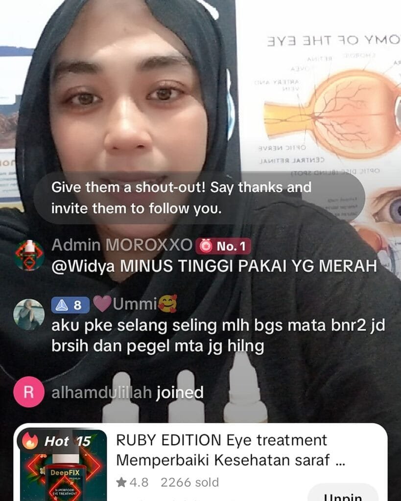 pegel mata hilang dengan moroxxo