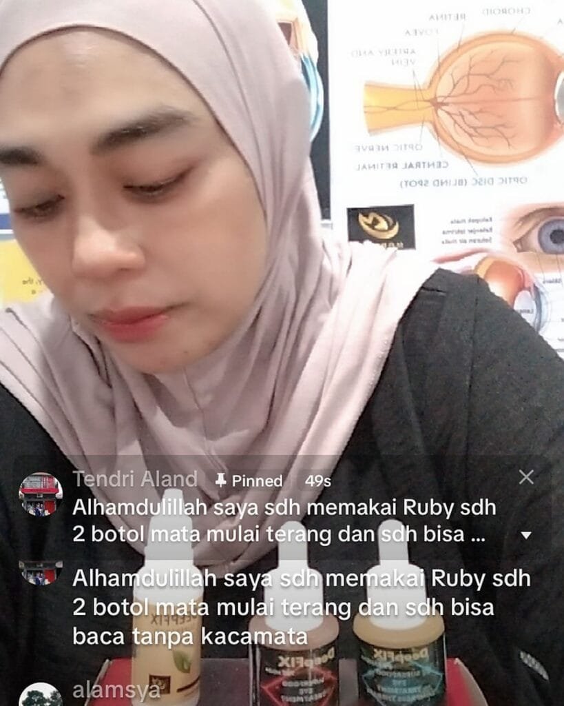 ruby bisa membaca tanpa kacamata